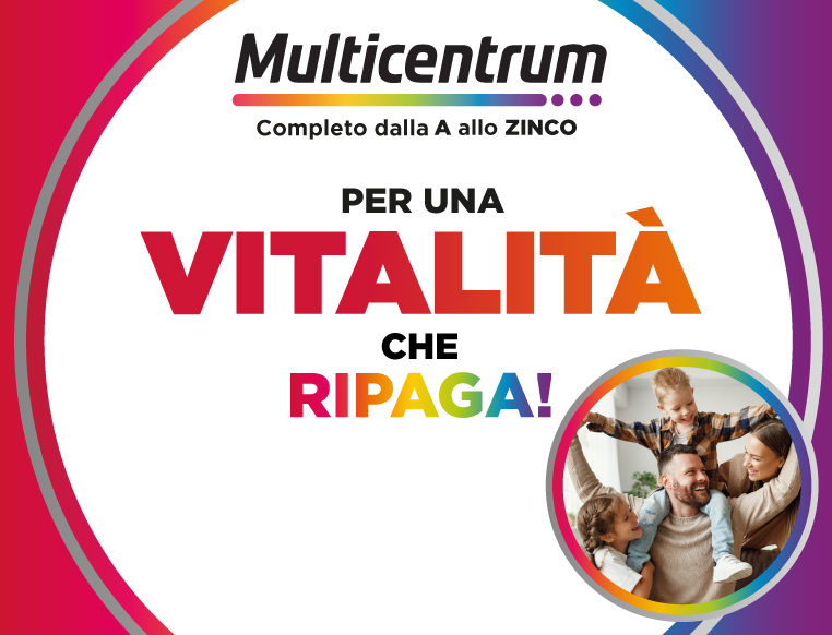 banner con logo Multicentrum Per una vitalità che ripaga